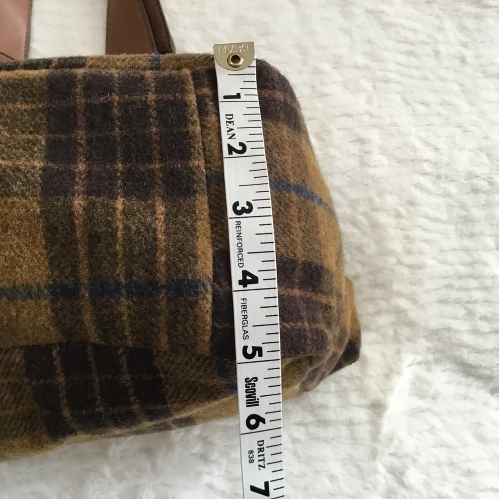 Lucky brand hobo topanga tan plaid bag nwt - Picture 7 of 13